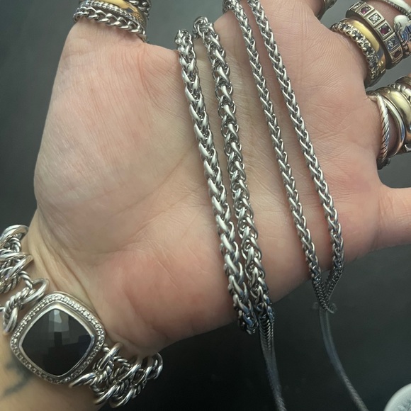 ONLY CHAIN ! Stainless steel chains . Pick lenght Price vary read description ty - Picture 11 of 14